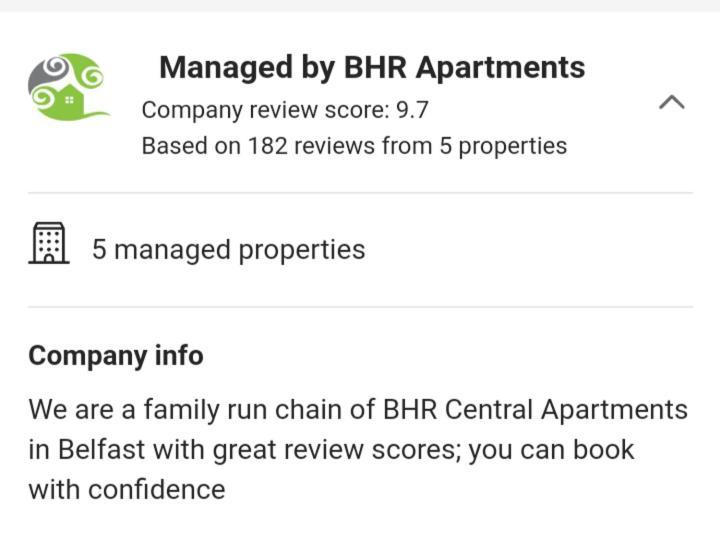 Very Central Location- Free Parking - 2 Bedrooms 벨파스트 외부 사진